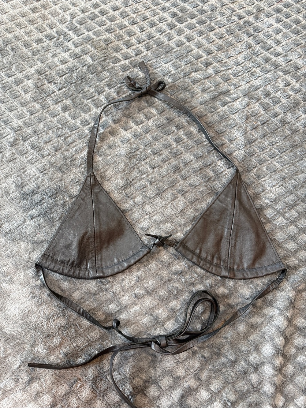 Classic Black Triangle  Top - Women's Halter